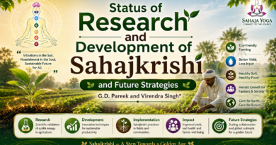 Status of Research and Development of Sahajkrishi and Future Strategies Status of Research and Development of Sahajkrishi and Future Strategies